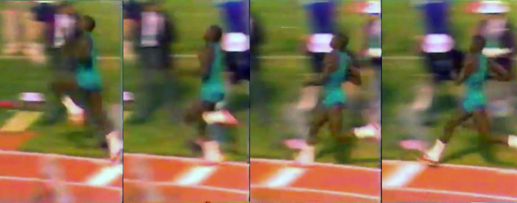 Carl Lewis 30 pies batida