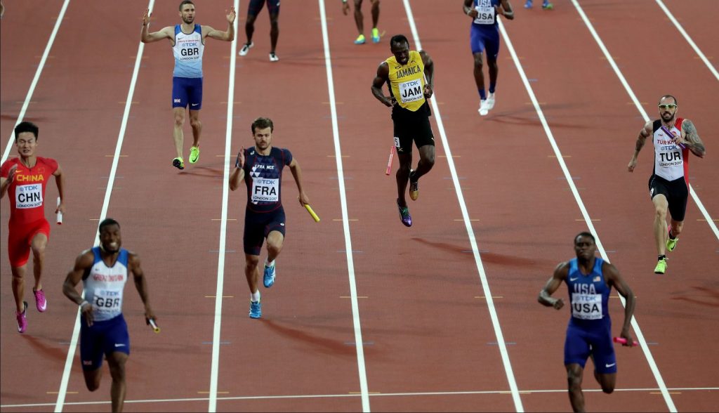 BOLT 4X100 LONDRES 2017