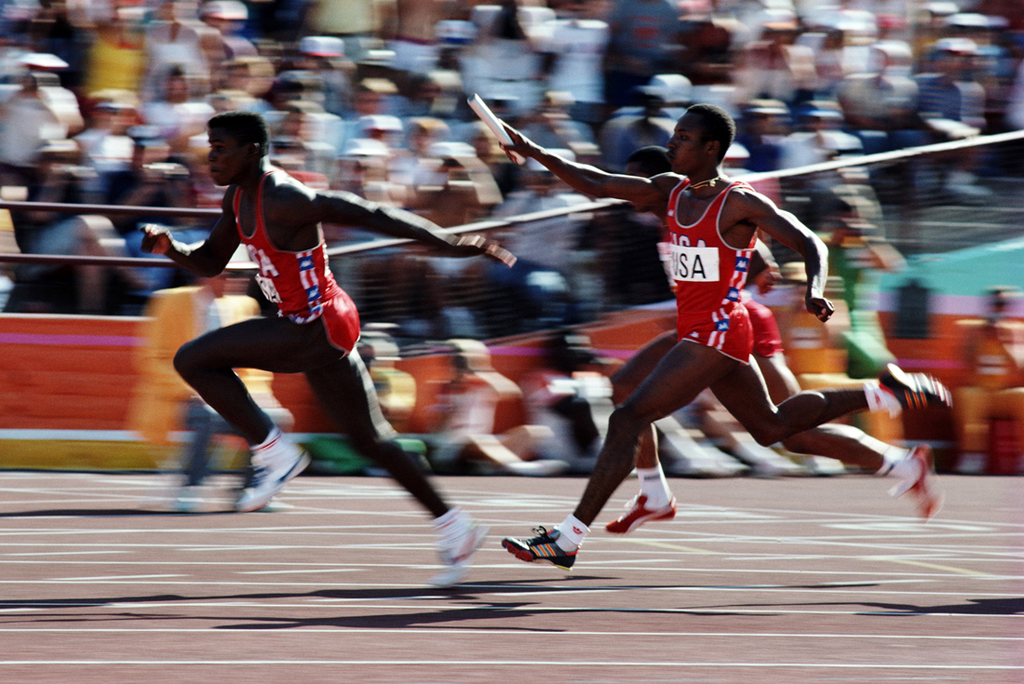 Lewis Smith Los Angeles 4x100