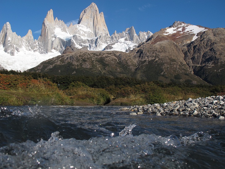 De El Calafate en bus al Chaltén para encontrarme con el Fitz Roy y el
