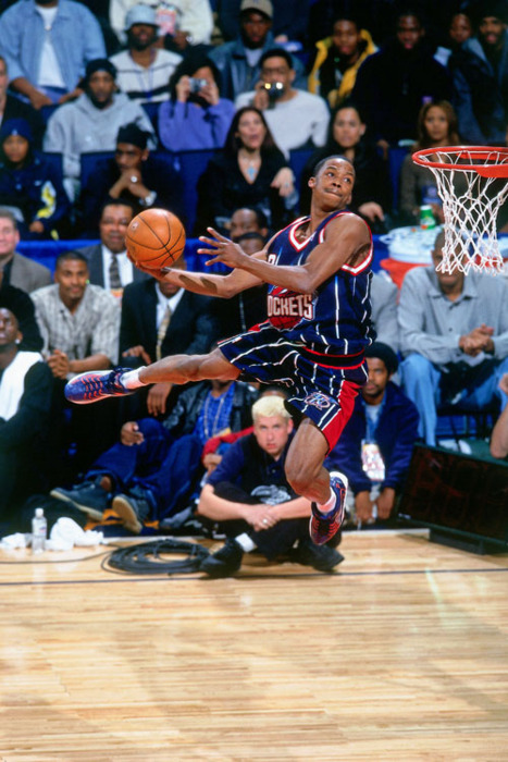 Steve Francis en el concurso de mates del año 2000