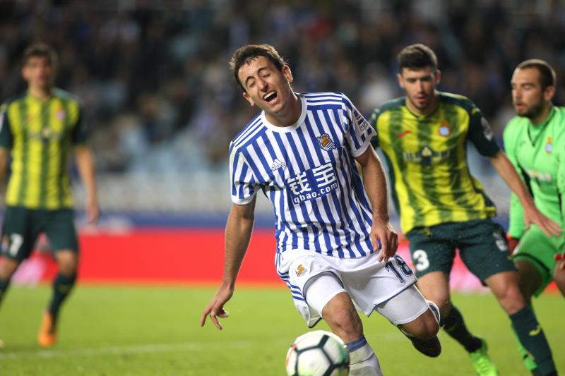 Partido de la Real. Donostia. 23-10-2017. Foto Arizmendi