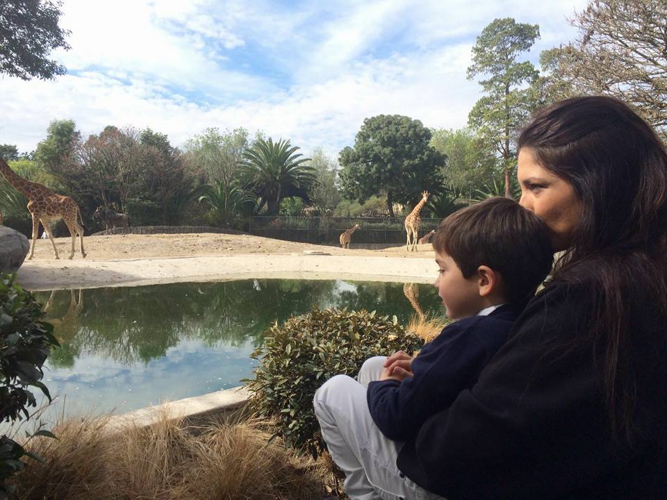 Visitando el zoo de la Ciudad de México