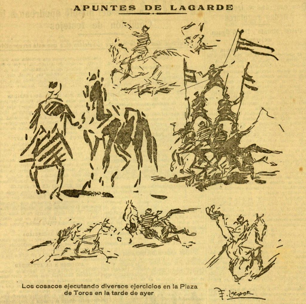 Los cosacos según Lagarde