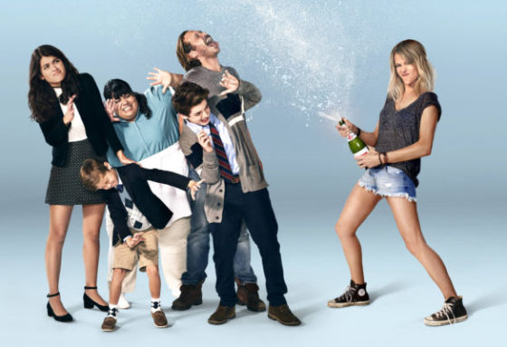 THE MICK: L-R: Sofia Black-D'Elia, Jack Stanton, Carla Jimenez, Thomas Barbusca, Scott MacArthur and Kaitlin Olson. A special premiere of THE MICK airs Sunday, Jan. 1 (8:00-8:30 PM ET/PT) on FOX. THE MICK makes its time period premiere with an all-new episode Tuesday, Jan. 3 (8:31-9:01 PM ET/PT on FOX. ©2016 Fox Broadcasting Co. CR: Pamela Littky/FOX