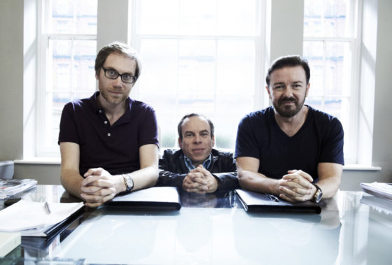 Life's Too Short - Generic - Pictures Show: Stephen Merchant, Warwick Davis, Ricky Gervais